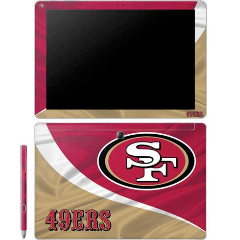 NFL San Francisco 49ers Galaxy Book 12in Skin